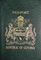Guyana passport