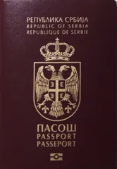 Serbia passport